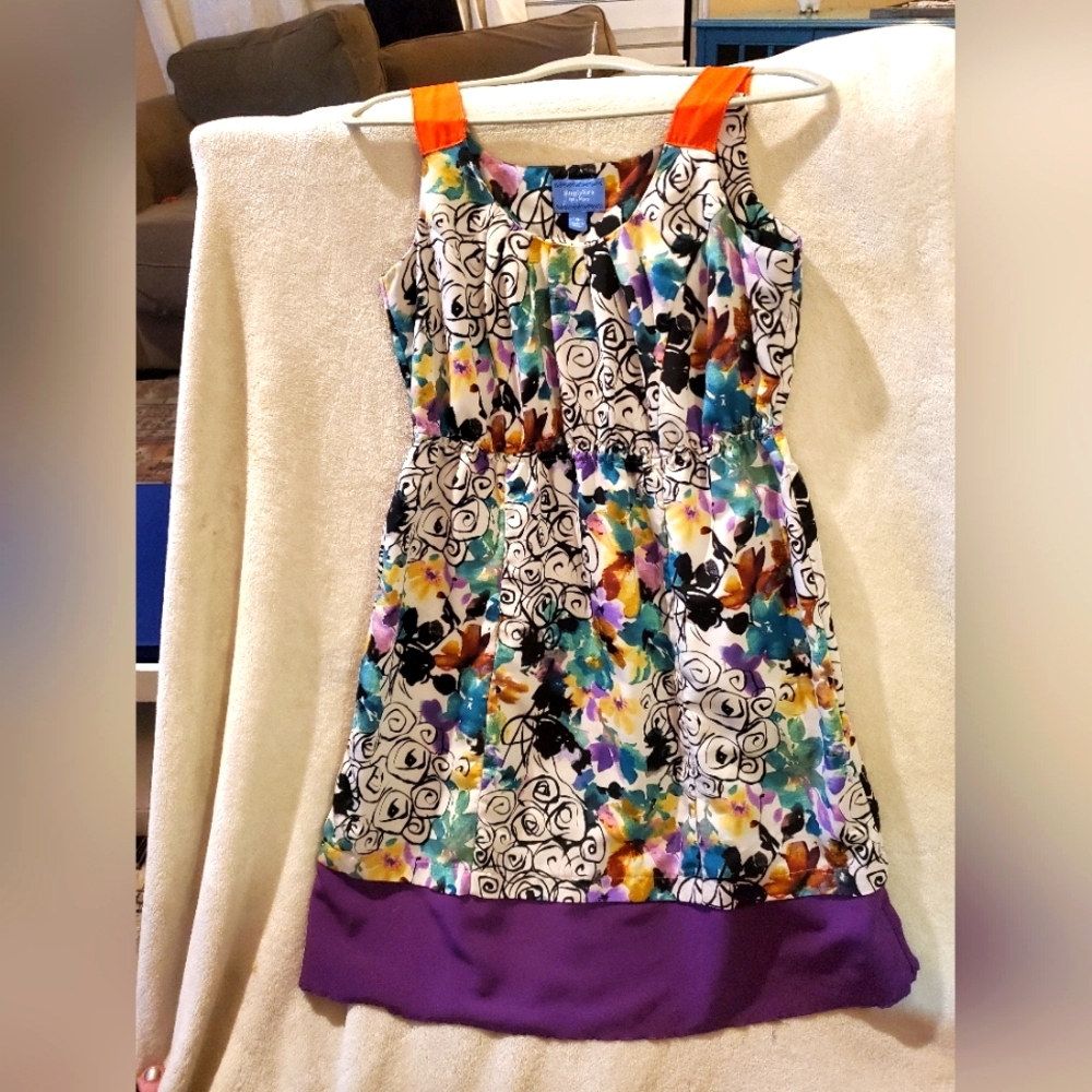 Simply Vera VERA WANG Women's Size 8 Misses "Dodl Bouquet" Sun Dress